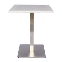 Pieds de table en acier inoxydable personnalisables, directement de l'usine, pour restaurants commerciaux, cafés, hôtels