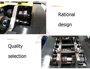 Nueva máquina formadora de bloqueo de hoja de acero galvanizado 220V/380v Fabricante de codo de alta precisión 0,4-1,2mm de espesor - Product Image 5