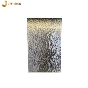 LL247 Mirror Polished Brushed Anti Slip Ribbed Honeycomb Embossed Line Pattern Hammered Stainless 201 304 Plate Bending Cutting - Product Image 3