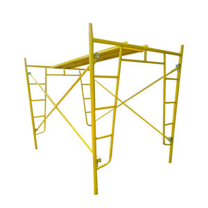 Perancah Baja Lipat Universal Kecil <span class=keywords><strong>Modern</strong></span> Berkekuatan Tinggi Peralatan Konstruksi Bangunan untuk Material Mudah Digunakan Portabel - Product Image 6