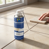 Adhésif de réparation pour carrelage à base d'eau 650ml, inodore, injection par pulvérisation, séchage rapide, forte adhérence pour carrelage mural et de sol, marbre