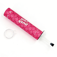 Empaque de Tubo de Papel Kraft Ecológico, Reciclable y de Grado Alimenticio para Sushi y Dulces, Personalizable en Tamaño y Color, Fácil de Usar