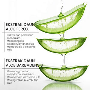 KORMESIC Gel de Aloe Vera Certificado por Bpom, 60g, Hidratante Profundo, Calmante, Reparador, Refrescante y Humectante, Venta al Por Mayor - Product Image 3