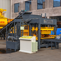 Machine hydraulique entièrement automatique QT12-15 pour fabriquer des briques Machine pour construire des maisons Machine de fabrication de briques en argile écologique à emboîtement