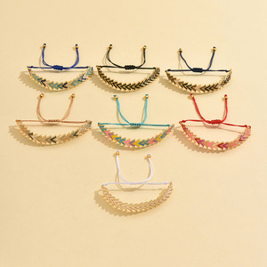 Gioielli all'ingrosso amicizia bracciale Tennis perline sfuse colorate piccole stringhe di moda bracciale per accessori da donna - Product Image 5