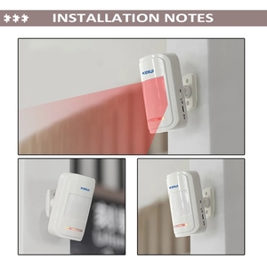KERUI P819 Mini <span class=keywords><strong>rilevatore</strong></span> di allarme con sensore di movimento PIR intelligente senza fili per antifurto domestico sicurezza del sistema di allarme antifurto - Product Image 5