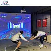 Juegos de movimiento para interiores AR Forma dinámica Estilo Acción VR Deporte Holograma Proyector Acción interactiva Parques de atracciones para interiores