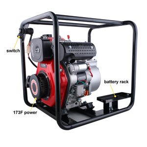 2-inch 173f điện bắt đầu Máy bơm nước động cơ diesel - Product Image 3