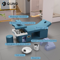 Vente directe d'usine Tête de lit de spa Équipement de lit Table de massage de salon Tête de lit de lavage de cheveux thaïlandais Lit de shampooing de spa