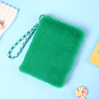 Carnet A6 tendance avec cordon coloré, mini bloc-notes en peluche simple, journal créatif et personnalisé à faire soi-même, cadeau pour enfants