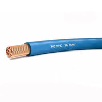 450/750V H07V-K, H05V-K Hochwertige Elektrokabel Elektrozubehör Hausbau-Kabel und -Leitungen 1,5mm2 2,5mm2 4mm2