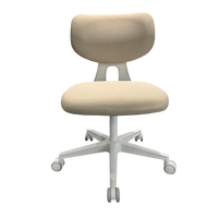 Chaise pivotante en fer moderne et confortable pour étudiants, pour salon et bureau, avec un design adapté aux enfants