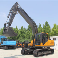 Nouvelle pelle sur chenilles de 18 tonnes, directement de l'usine Jiahe Construction Machinery, prix abordable, en promotion