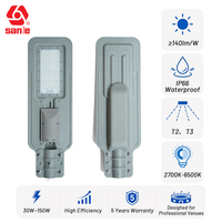Lampadaire LED DL07A 4200-21000lm 140lm/W IP66 en alliage d'aluminium AC90-305V, dimmable, télécommande, 50000H, CE RoHS, garantie 5 ans