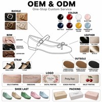 HWXH Chaussure de course pour femme, Chaussure de ville pour femme, Chaussure personnalisée pour fille, Chaussure habillée pour femme, Chaussure plate faite à la main pour femme, Chaussure d'école style princesse