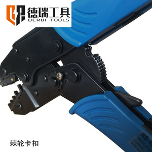 เครื่องมือ HS-40J คีมย้ำสายไฟแบบมีเฟืองขนาด 9 นิ้ว สำหรับสายไฟขนาด 0.25-6 มม. แบบเข้าด้านหน้า เกรดอุตสาหกรรม - Product Image 4