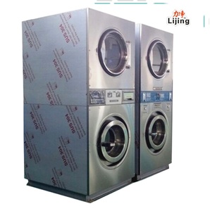 Laverie libre-service Laverie commerciale à pièces/paiement par <span class=keywords><strong>code</strong></span> Qr/<span class=keywords><strong>carte</strong></span> Machine à laver avec sèche-linge - Product Image 4
