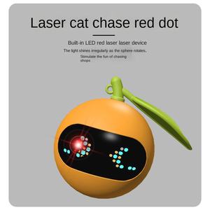 لعبة كرة للقطط مصنوعة من مواد آمنة، تصميم مبتكر لتخفيف الملل، تتدحرج تلقائيًا مع تجنب ذكي للعوائق - Product Image 2