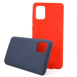 Per <span class=keywords><strong>Samsung</strong></span> <span class=keywords><strong>Galaxy</strong></span> A71 5G A11 A21S A31 <span class=keywords><strong>A51</strong></span> <span class=keywords><strong>custodia</strong></span> protettiva in Silicone liquido antiurto in fibra Superfine - Product Image 1