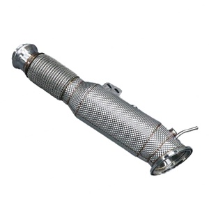 B58 M340i 440i OPF/GPF Exhaust Pipe Straight Downpipe for BMW 540i X440i X740i 840i G20 G12 G14 G15 G16 G29 With Heat Wrap - Product Image 1