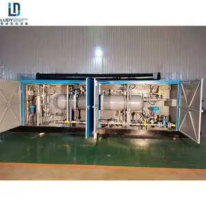 Constant high pressure gas well testing 3 phase separator / stage separator