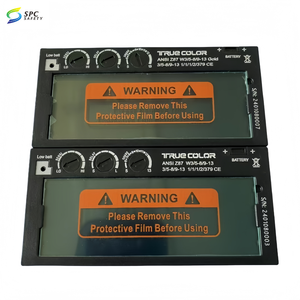 Lentille <span class=keywords><strong>de</strong></span> soudage à obscurcissement automatique à teinte variable, alimentée par énergie solaire, filtre <span class=keywords><strong>de</strong></span> soudage ADF, lentille <span class=keywords><strong>de</strong></span> remplacement pour casque <span class=keywords><strong>de</strong></span> soudage réglable DIN 9-13 - Product Image 4