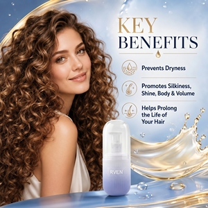 Crème à boucles au collagène pour cheveux raides, ondulés, bouclés, crépus, contrôle des frisottis, maintien doux, nourrit les cheveux secs, brillance longue durée - Product Image 5