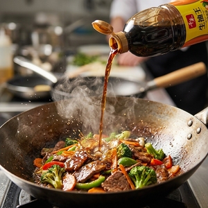 Sauce <span class=keywords><strong>Soja</strong></span> Légère Premium Qianhe 1,8L, Fermentée Naturellement, Sans OGM, pour la Cuisine et les Trempettes, Condiment Chinois en Gros - Product Image 3