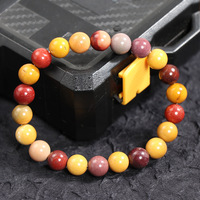 Bracelet Élastique en Pierres Naturelles, Perles de Quartz et Cristaux de Guérison, Bijou Charmant en Pierres Naturelles
