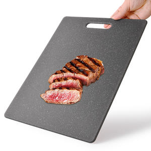 Planche à découper en plastique écologique personnalisée planche à découper double face en trois parties pour le tri des légumes - Product Image 5