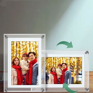 X605 2024 กรอบรูปดิจิตอลอะคริลิคขนาด 5 นิ้ว รุ่นใหม่ ขายส่ง เครื่องเล่นภาพและวิดีโอออนไลน์ สำหรับของขวัญวันแม่ - Product Image 3