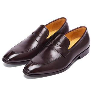 Zapatos de boda de lujo de alta calidad 2025 para hombre, hechos de piel de vaca italiana, adecuados para ropa formal de negocios, zapatos informales - Product Image 2
