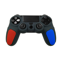 Housse de protection en silicone lavable tricolore pour manette Sony Playstation 4 Slim PS4 Pro Dualshock 4 Gamepad