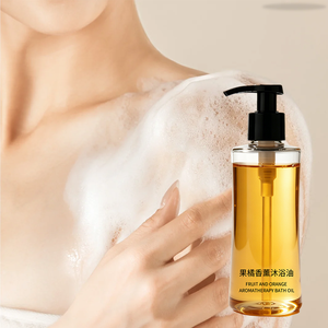 Óleo de Banho Aromaterapêutico Cítrico com Múltiplos Óleos de Sementes de Frutas, Limpador Corporal Emulsificante Suave para Hidratação Diária e Cuidados com a Pele no Banho - Product Image 1