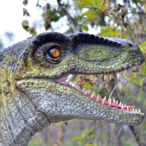 Dinosaurio robótico Animatronic <span class=keywords><strong>Blue</strong></span> Lizard <span class=keywords><strong>Velociraptor</strong></span> para Parque de Atracciones - Product Image 6