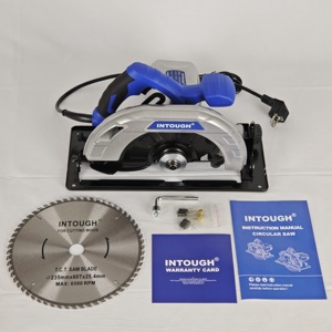 Sega Circolare Elettrica Professionale INTOUGH da 2400W 235mm 9 Pollici per Lavorazione del Legno per Uso Intensivo, di Grande Successo - Product Image 2
