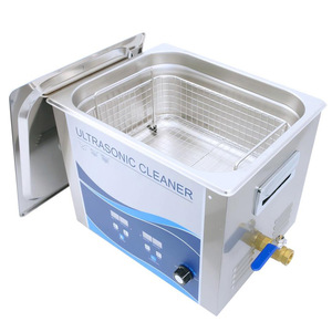 Nettoyeur à ultrasons Shosho 30L en acier inoxydable, machine de nettoyage industrielle et de laboratoire pour bijoux, avec panier et valve de vidange - Product Image 1