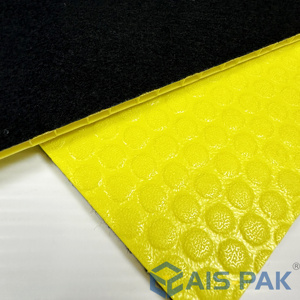 Panneau ignifuge de protection de plancher de garde de <span class=keywords><strong>bulle</strong></span> du polypropylène pp avec le feutre soutenu - Product Image 1