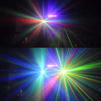 Kit de lumières DJ 5 en 1 RGBW avec contrôle activé par le son pour les événements disco