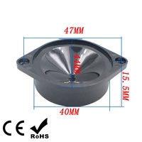 40MM 25Khz 4540 Induktansi Sensor Ultrasonik Speaker Tahan Air Tweeter Piezo Mylar Ultrasonik Buzzer Speaker untuk Pengusir Hama
