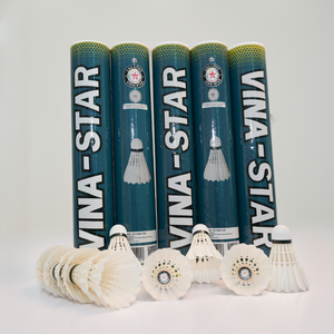 ลูกขนไก่ฝึกซ้อมแบบเป็นชุด ขนเป็ดคุณภาพสูง ทนทาน เหมาะสำหรับกีฬาโรงเรียนและชมรม - Product Image 1