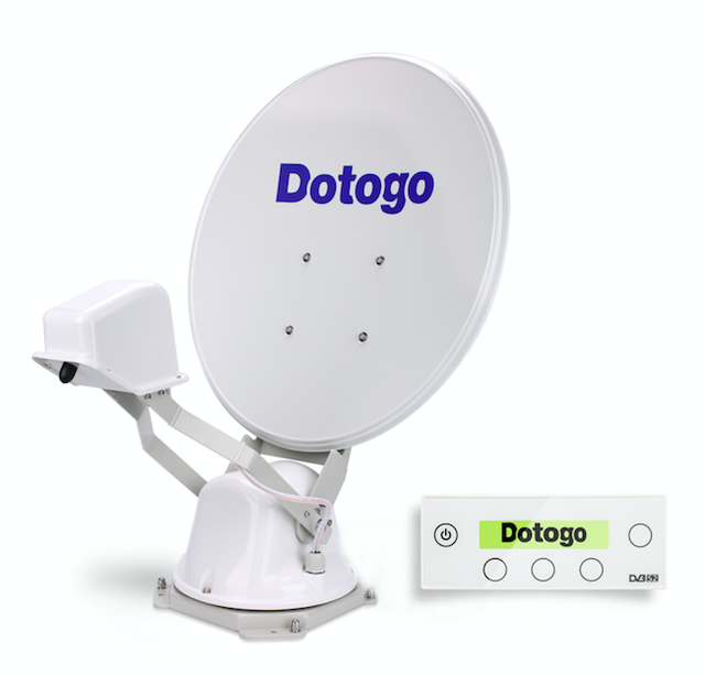 Dotogo 60cm Satellite TV Dish for RV/Caravan