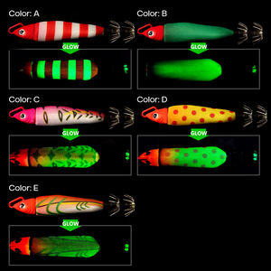 LETOYO 40g 60g 80g 100g Tête <span class=keywords><strong>de</strong></span> plomb pour crevettes lumineuses <span class=keywords><strong>de</strong></span> haute qualité Nouveaux gabarits pour la pêche au calmar en eau douce salée - Product Image 3