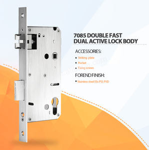 ความปลอดภัยสูงสแตนเลสลายนิ้วมืออัจฉริยะมาตรฐานล็อค Body สำหรับสมาร์ทประตูล็อค - Product Image 5