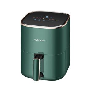 Friteuse à air AUX 5L, écran tactile intelligent, cuisson saine sans huile, multifonctionnelle, design carré, vert - Product Image 1