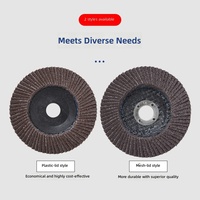 Disque abrasif à lamelles pour acier inoxydable, disque de ponçage et de polissage de haute qualité, meule à lamelles en papier de verre épaissi pour meuleuse d'angle