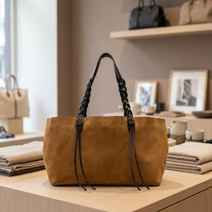Sac bandoulière décontracté pour femme BS INTERNATIONAL NA228, en cuir véritable fait main, durable, léger, pliable, imperméable et portable - Product Image 5