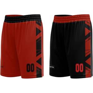 Camiseta y pantalones cortos de baloncesto reversibles personalizados para hombres, mujeres y adolescentes, uniformes personalizados para equipos y patrocinios - Product Image 3