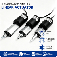 Mini-piston électrique à aimant permanent 12V DC, course de 30 mm, actionneur linéaire en alliage d'aluminium pour appareils électroménagers et usage automobile