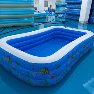 Piscine <span class=keywords><strong>gonflable</strong></span> <span class=keywords><strong>rectangulaire</strong></span> de 10 pieds, best-seller, piscine familiale, PVC épaissi, piscine hors sol pour enfants et adultes - Product Image 3